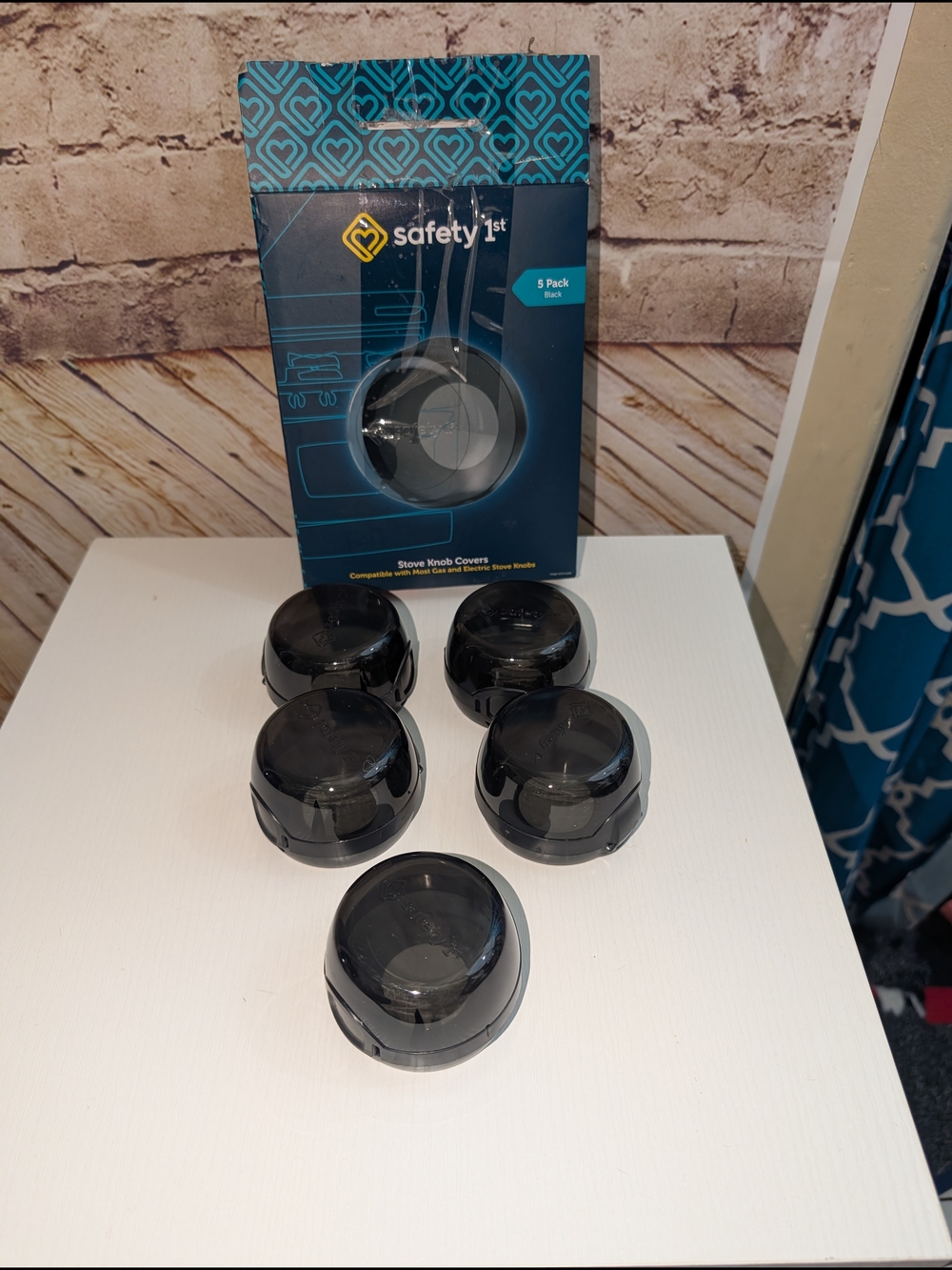 ♥️Safety 1st Child-Proof Clear View Stove Knob Covers, 5 CountFor gas stoves